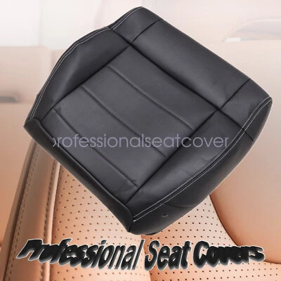 New For 2008 2009 2010 2011 2012 Jeep Wrangler Driver Bottom Leather Seat Cover - Image 1 of 4