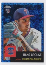 2022 Topps Chrome Platinum Anniversary BLUE WAVE Hans Crouse Rookie /199