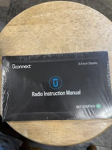 Jeep, Dodge UCONNECT Radio Instruction Owner Manual 8.4 Inch Display NEW SEALED - Bild 1 von 2
