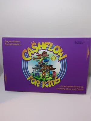 CASHFLOW for KIDS Rich Dad Educational Board Game FINANCE Kiyosaki New 1993 - Image 1 of 4