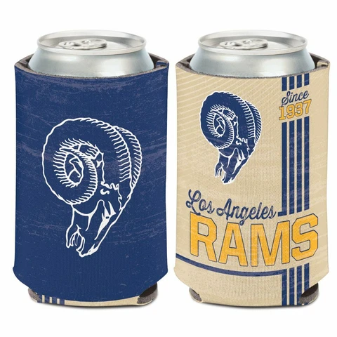 LOS ANGELES RAMS CLASSIC LOGO SOFT FOAM CAN BOTTLE COOZIE COOLER KOOZIE Cover