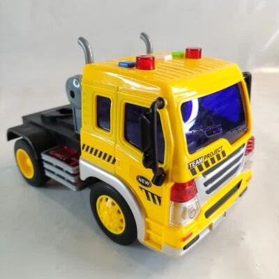 Camión de servicio de remolque Wenyi solo probado y funciona 7" divertido juguete jugar regalo niño  Foto 1 de 4