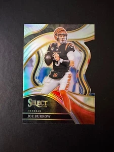 2023 Panini Select Joe Burrow Club Level Silver Prizm Die Cut HOLO #256 Bengals - Picture 1 of 2