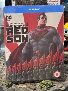 Superman Red Son (BLU-RAY) Limited Edition Steelbook! ZONE FREE! BRAND NEW! - Picture 1 of 5