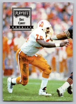 1993 Playoff Contenders #99 Eric Curry - Image 1 of 2