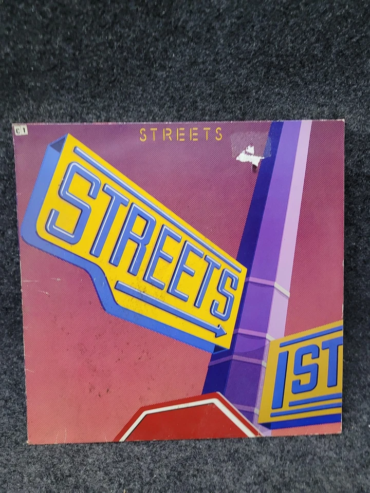 Vintage Streets 1st Album Vinyl Record 1983 Atlantic Hard Rock Germany 78-0117-1 Foto 1 de 4