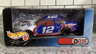 1997 Ford Taurus #12 Mobil Hot Wheels Mattel Nascar Diecast 1/24 Jeremy Mayfield - Image 1 of 4