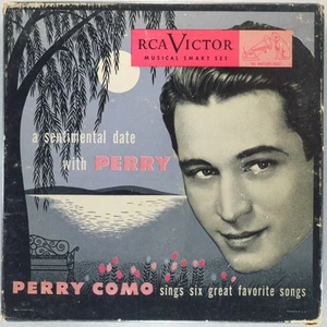 PERRY COMO A Sentimental Date With Perry RCA VICTOR WP 187 VG+ 45 1949 Ballad 7" - Picture 1 of 6