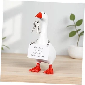 Schreibtisch Gänsehaus wärmende Geschenke neues Zuhause Weihnachten Tisch klein positiv - Bild 1 von 7