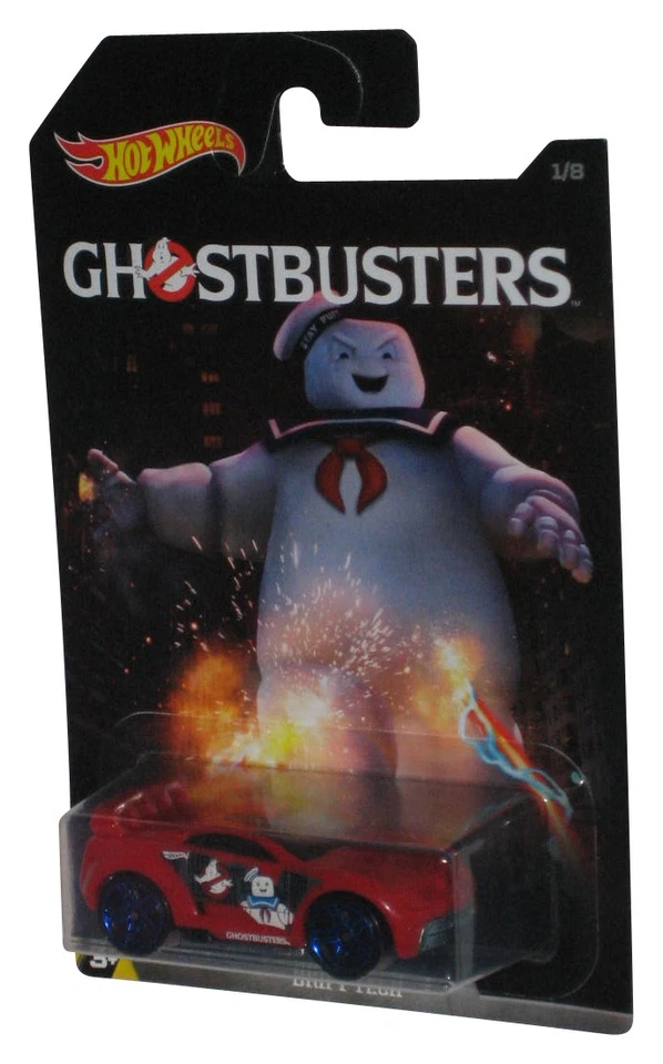 Hot Wheels Ghostbusters (2016) Mattel Red Drift Tech Toy Car 1/8 - Image 1 of 1