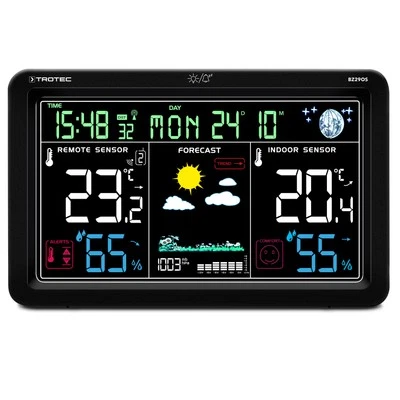 TROTEC BZ29OS Digitale Funkwetterstation Thermometer Hygrometer Temperatur - Bild 1 von 4