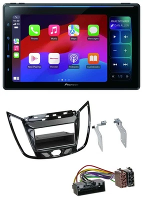 Pioneer Bluetooth DAB MP3 USB Autoradio für Ford C-Max Kuga Klavierlack schwarz - Bild 1 von 4