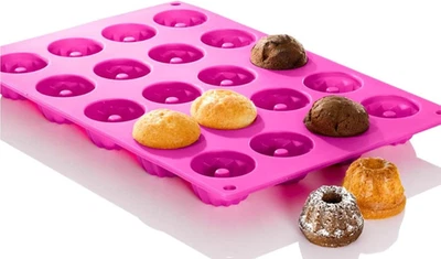 Mlying Mini Gugelhupfformen 20Er Silikon Gugelhupf Backform Traditioneller Paris - Bild 1 von 4