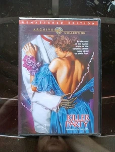 Killer Party (DVD, 1986, Warner Archive Collection) Brand NEW - 80's Slasher - Picture 1 of 2