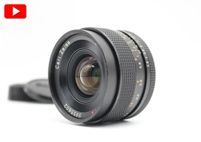 [CASI COMO NUEVO] Lente Contax Carl Zeiss Distagon 35 mm f/2,8 AEJ MF C/Y de JAPÓN Foto 1 de 4