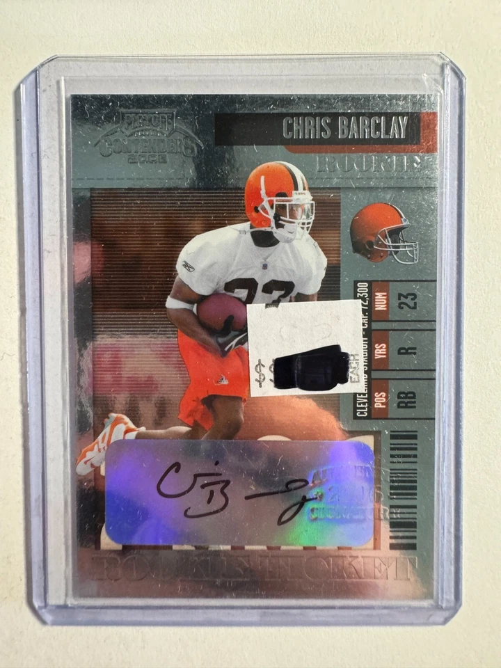 K225,619 - 2006 Playoff Contenders #175 Chris Barclay Auto RC - Image 1 of 1
