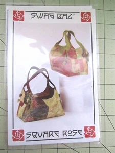 "Swag Bag" Quilt Pattern by Square Rose 15" x 11" x 8" - Picture 1 of 2