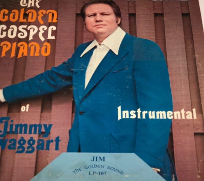 Jimmy Swaggart Golden Gospel Piano LP 107  Vinyl Gospel  Album Lp 22S33 - Image 1 of 4