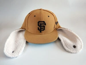 LidsHD San Francisco Giants Dabu Dog Ear New Era 59FIFTY 5950 Fitted Cap 7 1/4 - Picture 1 of 11