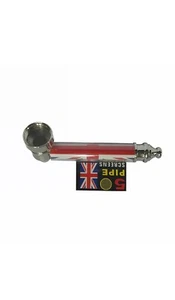 SMOKING SMOKE HERB TOBACCO PIPE + 5 SCREENS POCKET SIZE UNICORN JACK DESIGN - Picture 1 of 1