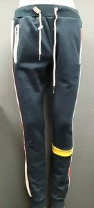 Men's Black Keys "BKYS" Sweat Pants - Navy Blue/White/Red - Picture 1 of 3