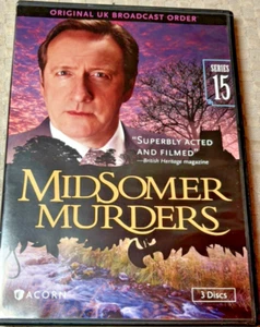 Midsomer Murders: Series 15 3 DVD Set 2012 - Picture 1 of 4