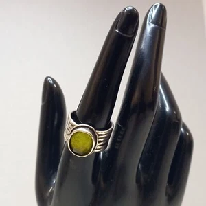 Silpada Sterling Silver CZ Ring Size 7.5 - 8.7g - Picture 1 of 6