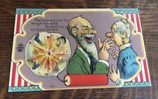 Early C20th Novelty Postcard- Fourth of July No.1 Series -#1095 - A. Southcott