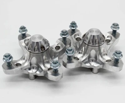 Lonestar Racing LSR Billet Front Wheel Hubs Set Honda TRX 400EX 450R 450ER 2006+ - Image 1 of 3