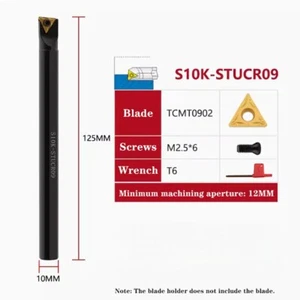 10MM S10K-STUCR09 CNC Lathe tool carbide turning tool holder for TCMT0902 insert - Picture 1 of 6