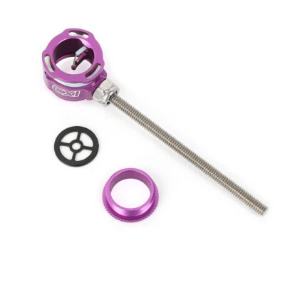 Mira de arco recurva 1 pin 0,019" mira de fibra óptica aleación tiro con arco caza tiro Foto 1 de 4