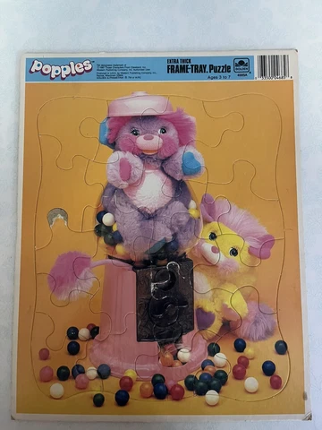 Popples Puzzle (1987) Cover