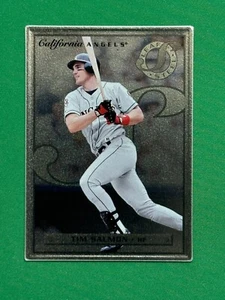 1996 Leaf Preferred Baseball #25 of 77 Tim Salmon Steel - Picture 1 of 2
