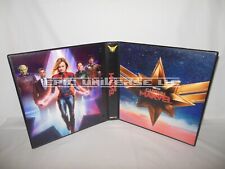 Custom Made 2020 Captain Marvel Trading Card Binder Graphic Inserts