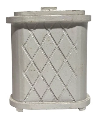 Casa de muñecas Concord Miniatures cesta blanca madera #6872 #6219 con caja escala 1:12 Foto 1 de 4