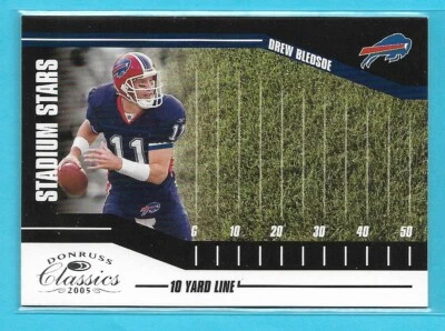 Drew Bledsoe 2005 Donruss Classics Stadium Stars #390/500 - Image 1 of 2