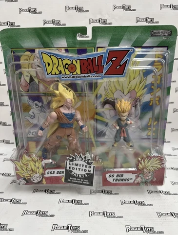 Dragon Ball Z SS 3 Goku VS SS Kid Trunks Jakks Pacific LIMITED DBZ Figure 2005 Cover