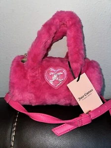 Juicy Couture Lets Get Cozy Roll Mini Bag Pink Flash  - Picture 1 of 6