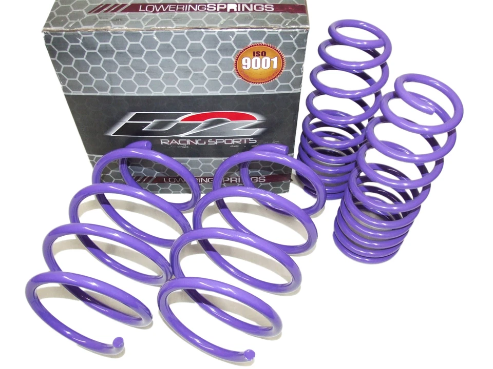 D2 Racing Lowering Springs for 16-25 Civic Coupe/Sedan/Hatch 23+ Integra 1.5T - Image 1 of 1