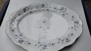 Johann Haviland Blue Garland 14 3/4 Serving Platter Bavaria Backstamp 1974-1990  - Picture 1 of 5
