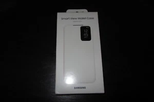 GENUINE OFFICIAL SAMSUNG S23+ PLUS 5G SMART CLEAR VIEW COVER CREAM NEW SEALED - Picture 1 of 4