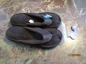 ISOTONER SIGNATURE Unisex Men's Comfort Thong Slippers Memory Foam XL (11-12) - Picture 1 of 5