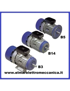 4 HP 1400 Rpm 3 KW MEC 100L 4 Poli Motore Elettrico Autofrenante - Foto 1 di 1
