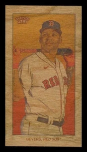 2023 TOPPS 206 RAFAEL DEVERS WOOD PAPER STOCK (Limited to 20) - Picture 1 of 1