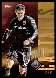 2015 Topps Apex MLS Captains Gold #C5 Bobby Boswell /50