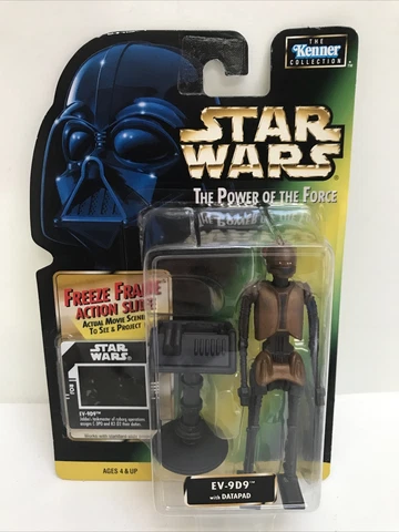 Star Wars The Power of the Force EV-9D9 W/ Datapad Action Figure 1997 Kenner NEW Cover