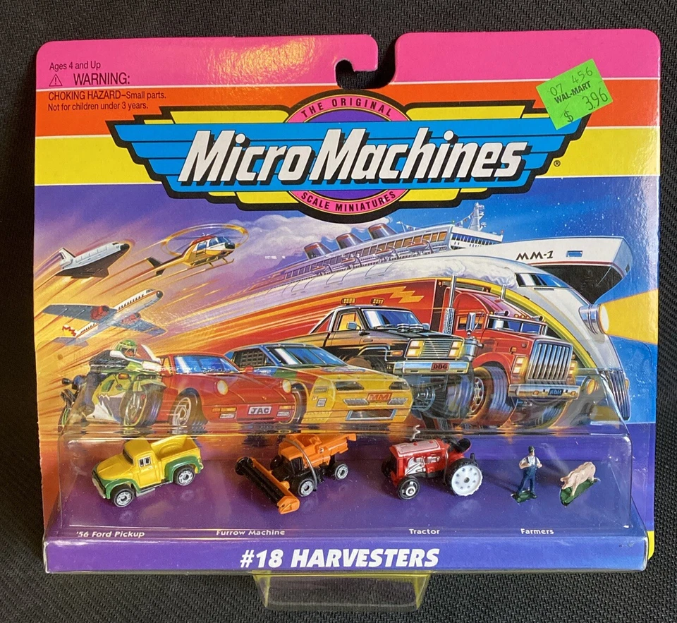 Micro Machines #18 Harvesters Galoob SEALED 1995 B4 - Image 1 of 3