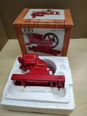 ERTL, New Holland 100th Anniversary Engine, Die-Cast Metal, #321DO 1/8 Scale  - Image 1 of 4