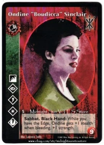 Ondine "Boudicca" Sinclair Toreador Antitribu Sword of Caine V:TES VTES CCG - Picture 1 of 1