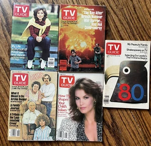 Vintage TV Guides (1980-86) - Picture 1 of 1